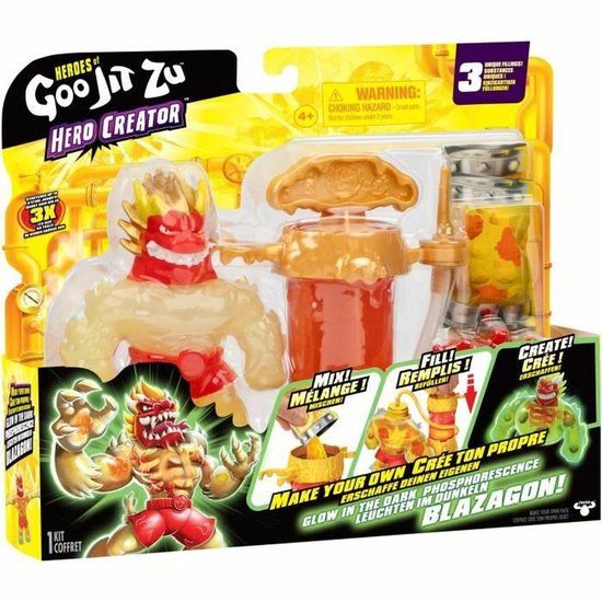 Heroes Of Goo Jit Zu Creator x-ray Blazagon Beeldje - 11 cm