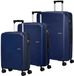 American Tourister Summer Hit 3 PC Set A Navy 76cm Trolley