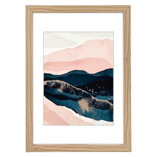 Hama Arizona fotolijst, vezelplaat met gemiddelde dichtheid (MDF), eiken, normaal