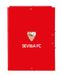 SEVILLA FC Pochette à 3 rabats, Rouge, M, casual