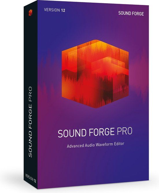 Magix Sound Forge Pro 12 - Audio Editing Software - Windows - Full License