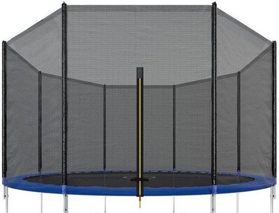 Merkloos Viking Sports Veiligheidsnet trampoline - 305 cm - 8 palen - zwart