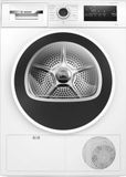 Bosch Serie 4 WTR83200ES Vrijstaand Voorlader Warmtepomp Wasdroger 8 kg Wit