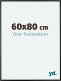 yd. Your Decoration Fotolijst 60x80 cm Kunststof Zwart Mat Evry