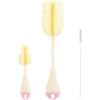 Kikka Boo Bottle Cleaning Pink Brush Set – 3 stuks