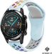 Strap-it bracelet de montre connectée en silicone - Convient pour Huawei Watch GT - Bleu clair - 42mm