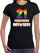Bellatio Decorations Shoppartners Bv Hot en sexy 21 jaar verjaardag cadeau t-shirt zwart - dames - 21e verjaardag kado shirt Gay/ LHBT kleding / outfit M