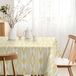 MARTINA HOME Tafelkleed van hars, eilanden, geel, 100 x 140 cm