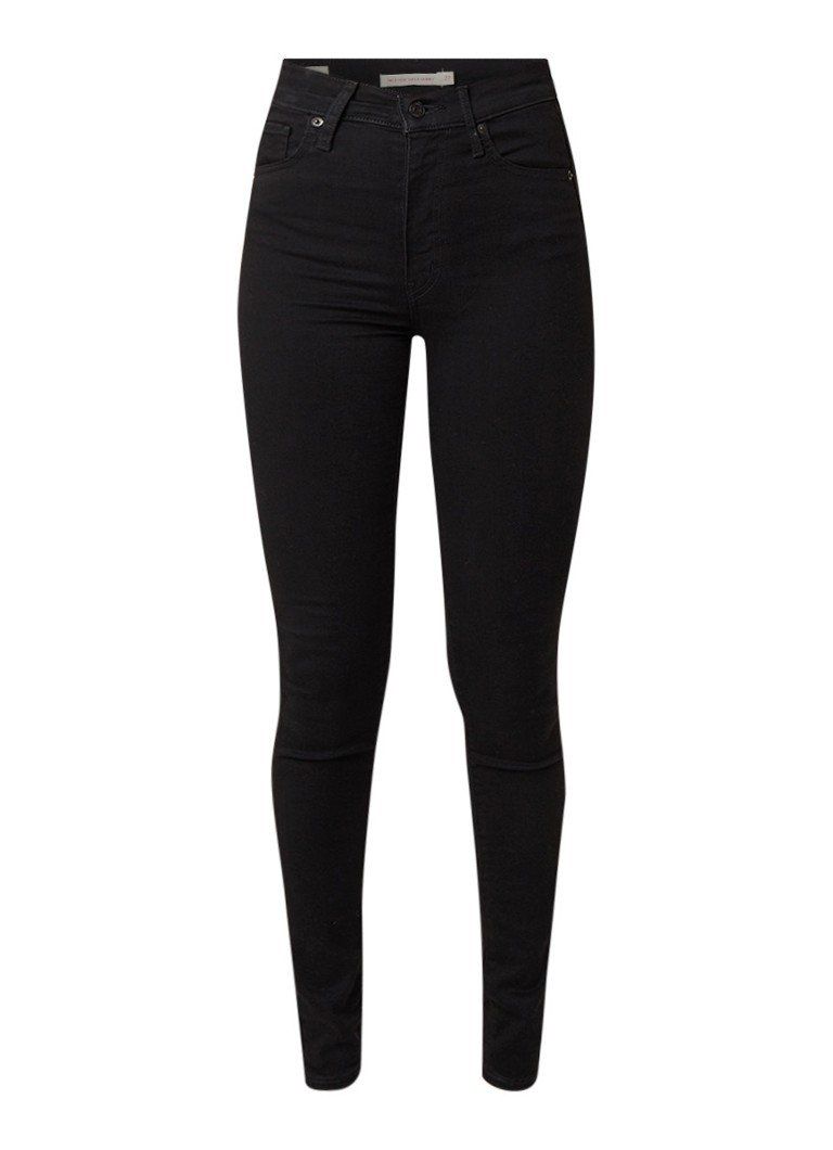 Levi's Mile high rise super skinny fit jeans met stretch - 5400599161871