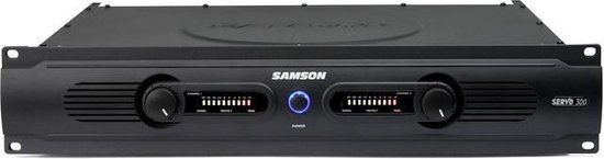 Samson Servo 300 - Stereo Versterker - 150 Watt - Zwart
