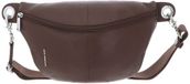 Mandarina Duck Mellow Leather Bum Bag Milk Chocolate
