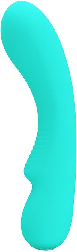 Pretty Love Matt G-Spot Vibrator Flexibele Schacht 12 Standen Turquoise