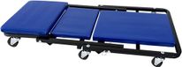 Monzana Deuba Monteursbed - Belastbaar 150kg 92x44x12cm Krukje Ligkar - Blauw