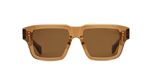 Dita Eliux Lunettes de soleil marron carrées