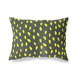BonaMaison Neon Geel-Rook Decoratieve Kussensloop, Kussenhoezen Bank, Decoratieve Kussenhoesjes, Kussensloop; Sofa, Slaapkamer, Kantoor, Auto 45x60 Cm - Ontworpen en vervaardigd in Turkije