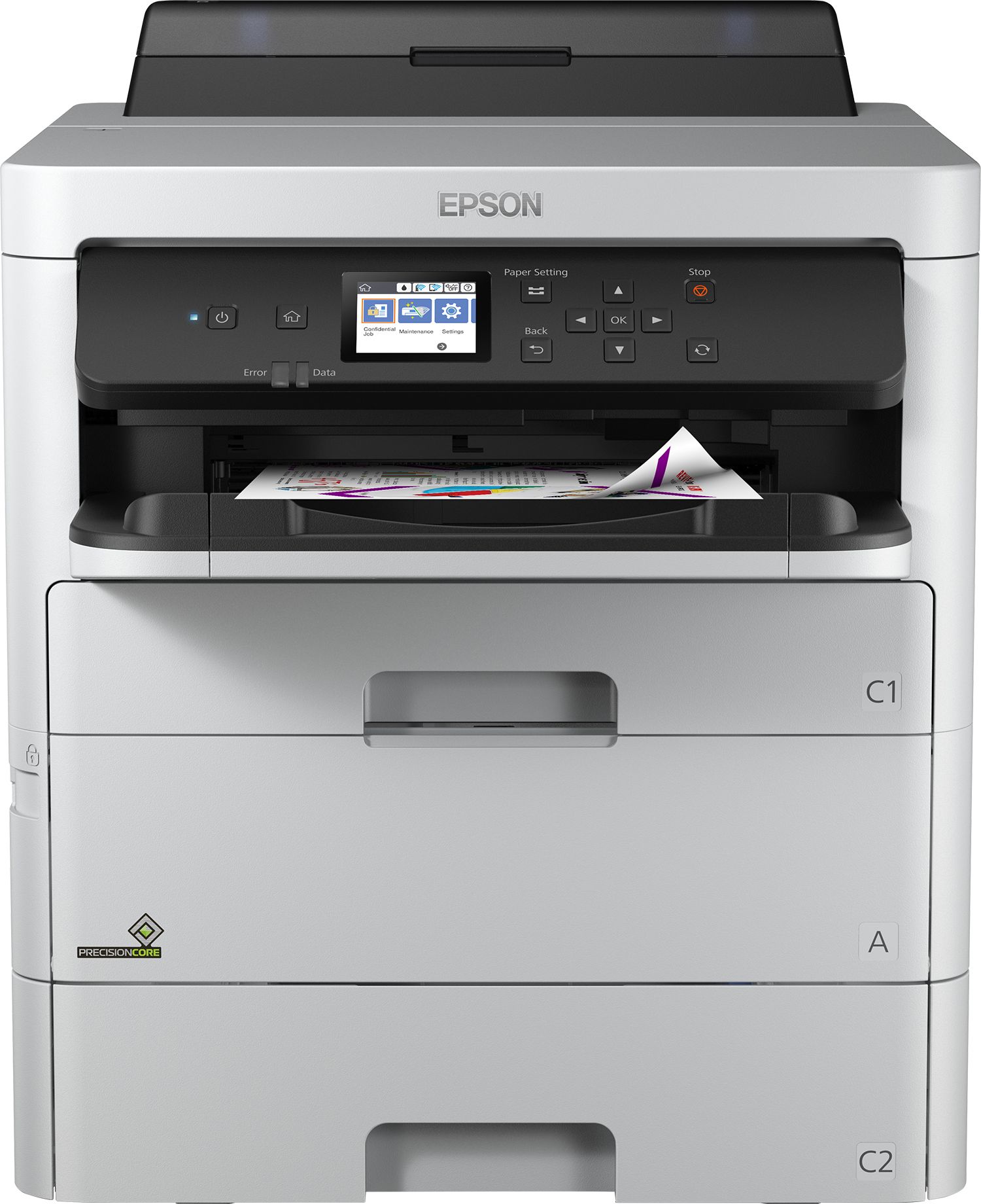 Epson WorkForce Pro WF-C529RDTW - Inkjetprinter - Kleur - A4 - Wi-Fi - Grijs