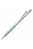 Pentel GraphGear1000 PG1017 Vulpotlood in roestvrijstalen behuizing, 0,7 mm, hardheidsgraad HB (12 stuks)