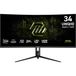 MSI MAG 342CQRFDE E20 Gaming monitor Energielabel F (A - G) 86.4 cm (34 inch) 3440 x 1440 Pixel 21:9 0.5 ms DisplayPort, HDMI, Hoofdtelefoonaansluiting VA LED