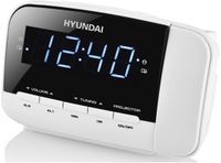 Hyundai Wekker Radio Projector Led Wekker Voor Thuis Fm Radio Projectie