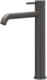 IVY Concord Wastafelkraan - Verhoogd Model L - Geborsteld RVS 316 Carbon Black PVD