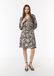 COMMA Jurk lichtbeige / navy