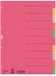 Leitz - 4359 Registre A4 Carton - Plusieurs couleurs - 10 onglets