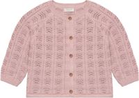 Noppies Gebreid vest lichtroze