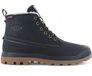 Palladium Pampa Duck WL WP+ Waterproof Heren Winter Laarzen Boots Schoenen Gevoerd Zwart Leer Textiel Rubber 41
