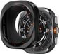 Bandz metalen hoesje geschikt voor Samsung Galaxy Watch Ultra / Ultra 2025 - case van hoogwaardig metalen materiaal - Robuuste bescherming (Noir)