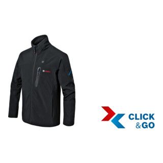 Bosch GHJ 12+18V XA Verwarmde Kledij - 3XL - Accu Adapter, Lader & Accu