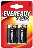 Energizer Eveready Super Heavy Duty C Batterijen - 2 stuks