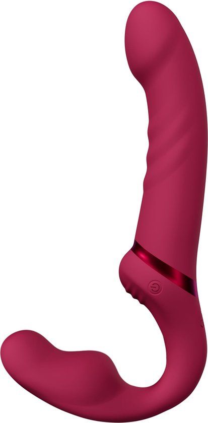 Lovense Lapis Strapless Strap-on Vibrator - Roze