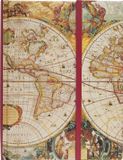 Peter Pauper Magnetic notitieboek - Old World - 16x21 cm