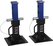 Mammuth Assteunen 22 Ton Blauw/Zwart Metaal Set van 2