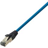 Merkloos LogiLink CAT8.1 S/FTP PIMF LSZH 0.5M Blauw Netwerkkabel