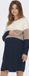 ONLY Maternity Robe Tricotée OLMLILLO Robe Longue Whitecap Gray
