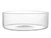 H&H Wolk mok van borosilicaatglas, transparant, 24 x 7 cm
