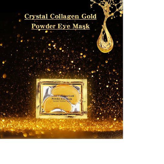 Collageen Oogmasker - 24 Stuks (12 Paar) - Anti Wallen & Donkere Kringen - Hydrogel Goud
