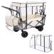 Transparante regenhoes voor camping trolley, 115 x 51 x 75 cm