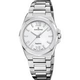 Candino C4775/1 Montre femme Argenté Acier Verre saphir Quartz 5 ATM