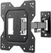 Support mural inclinable et pivotant sans marque pour TV - Convient pour 23-43 pouces - Noir