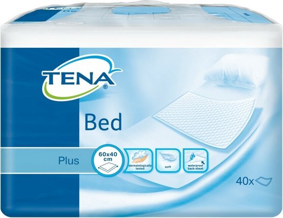 Tena Bed Onderlegger Plus 60x40cm