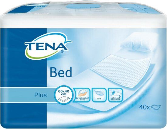 TENA Bed Plus Onderlegger 60x40 cm - 40 stuks