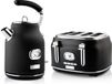 Westinghouse Rétro Bouilloire + Grille-pain 4 Fentes - Noir