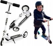 Qkids Witte kinderloopfiets, opvouwbaar