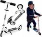 Qkids Witte kinderloopfiets, opvouwbaar