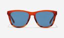 Hawkers One X Zonnebril Vierkant Oranje/Doorschijnend Acetaat Unisex