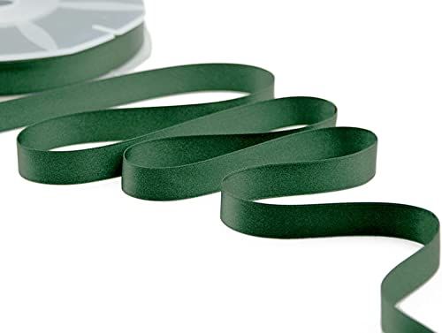 Furlanis - Dubbel satijnen lint - bosgroen - 16 mm x 25 m