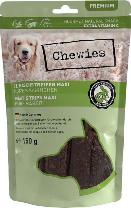 Chewies Vleesstrips Konijn - 150 g