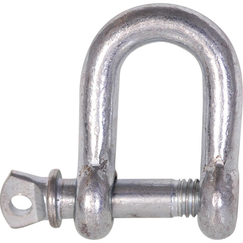 DX D-sluiting verzinkt 4mm